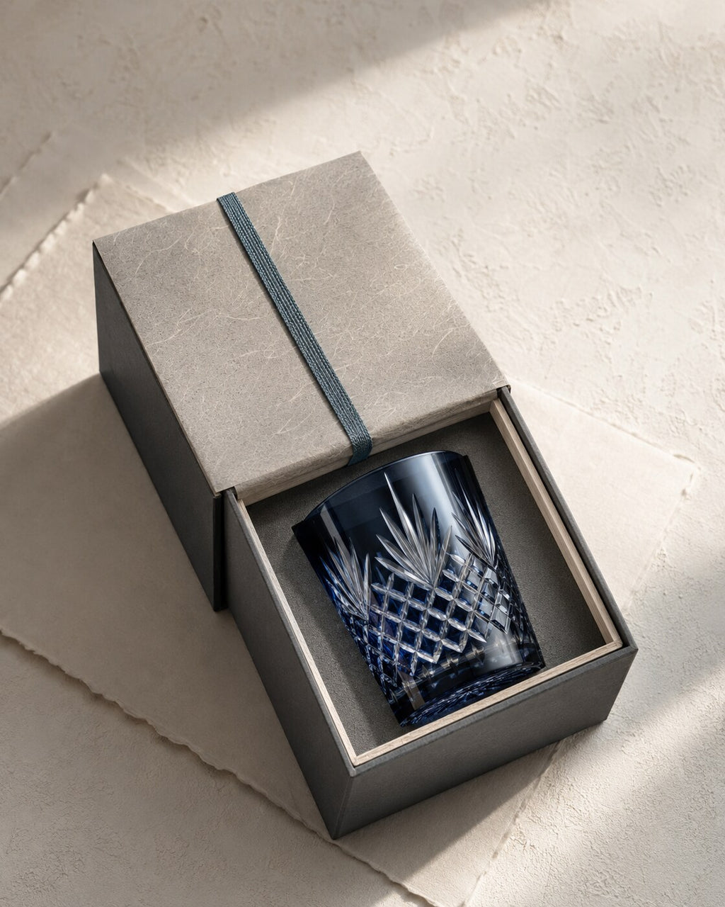Hanashyo Edo Kiriko Whisky Glass – Kikutsunagi Pattern