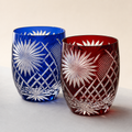 Hirota Glass Edo Kiriko Beer Glass – Nanako Pattern